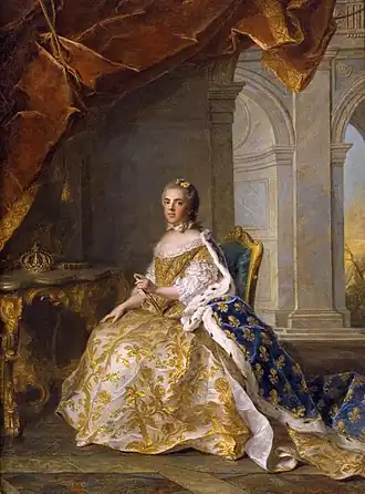 Портрет работы Жана-Марка Натье