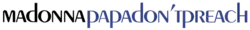 Madonna 1986 logo