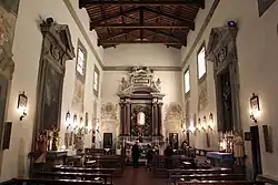 Интерьер сантуария