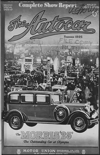 Обложка журнала за 14 октября 1932 года