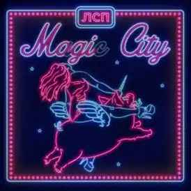 Обложка альбома ЛСП «Magic City» (2015)