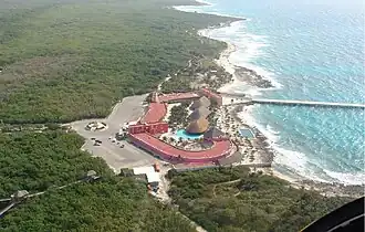 Махуаль с высоты птичьего полёта