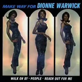 Обложка альбома Дайон Уорвик «Make Way for Dionne Warwick» (1964)