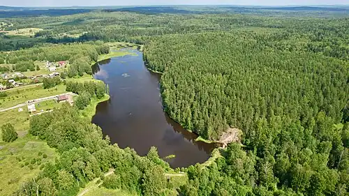 Пруд в Малой Лае