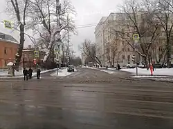 Вид улицы от улицы Стромынка