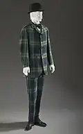 Мужской клетчатый костюм. Англия, 1875—1880. LACMA
