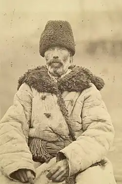 Мужчина в кожухе, Херсонщина.