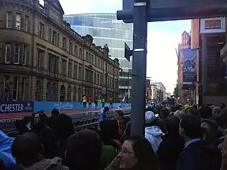 Забеги на 200 м в рамках Manchester City Games, фото 2009 года