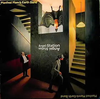 Обложка альбома Manfred Mann’s Earth Band «Angel Station» (1979)
