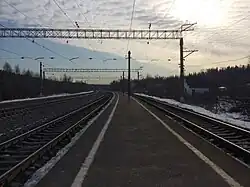 Вид на юг с платформы