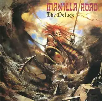 Обложка альбома Manilla Road «The Deluge» (1986)