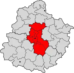 Ле-Ман на карте