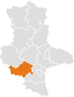 Мансфельд-Зюдгарц на карте