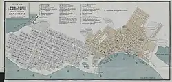 План Евпатории, 1904 г.
