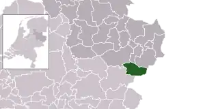 Местонахождение Хаксбергена