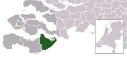 Местонахождение Хюлста