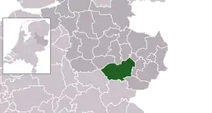 Местонахождение Хоф-ван-Твенте