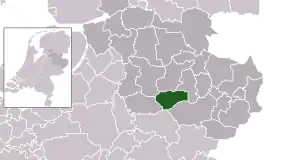 Местонахождение Рейссен-Холтен