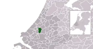 Местонахождение Пейнаккер-Нотдорп