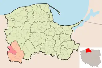 Жеченица на карте