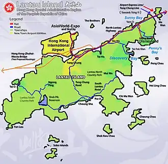 Карта острова