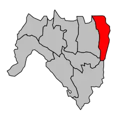 Кантон на карте департамента Эн