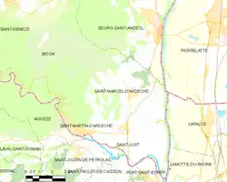 Карта коммуны