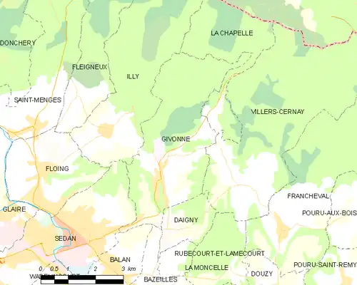 Карта коммуны