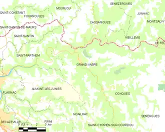 Карта коммуны