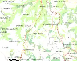 Карта коммуны