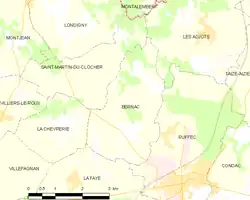 Карта коммуны