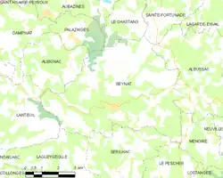 Карта коммуны