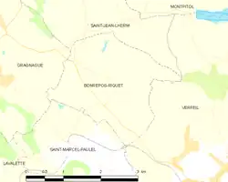 Карта коммуны