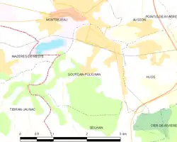 Карта коммуны