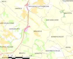 Карта коммуны