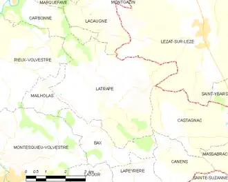 Карта коммуны