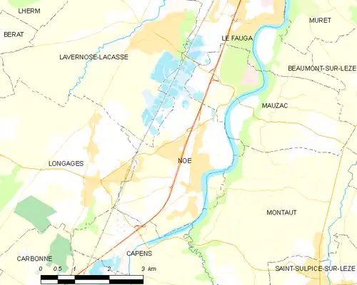 Карта коммуны