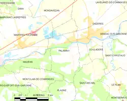 Карта коммуны