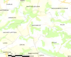 Карта коммуны