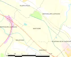 Карта коммуны