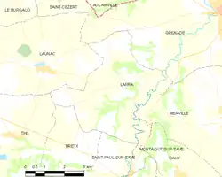 Карта коммуны