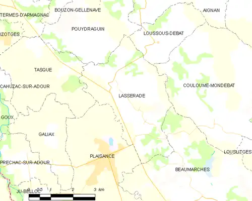 Карта коммуны