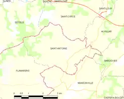 Карта коммуны