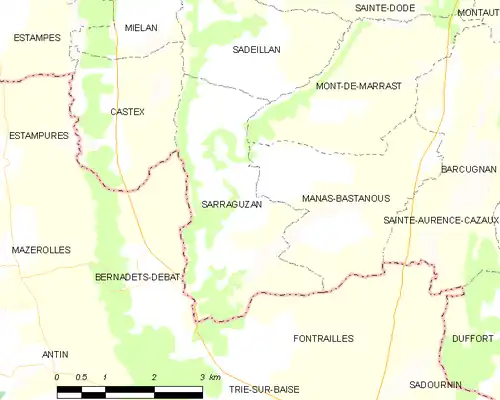 Карта коммуны