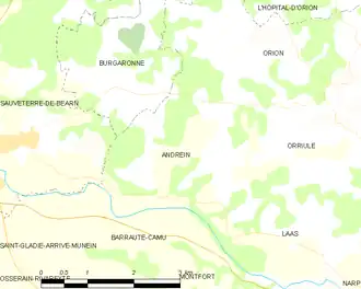 Карта коммуны