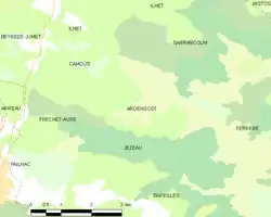 Карта коммуны