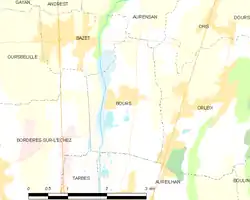 Карта коммуны