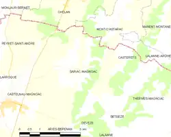 Карта коммуны