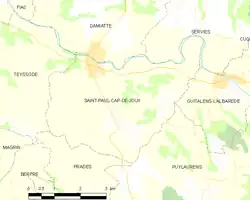 Карта коммуны