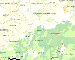 Карта коммуны